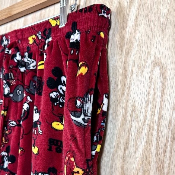Disney Mickey & Minnie Mouse Fleece Pajama Pants NEW - Picture 3 of 7